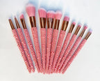 Diamond studded Makeup Brushes