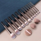 Professional Makeup Brush Set [12Pcs]