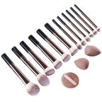 Professional Makeup Brush Set with Sponges