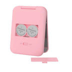 Portable Mini LED Makeup Vanity Mirrors with 2X Magnification