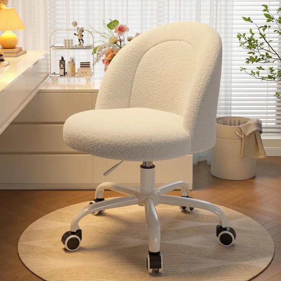 Vanity Chair with Lumbar Support