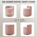 360° Swivel Makeup Dressing Stool