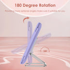 Portable Trifold Led Makeup Mirror with 1X 3X 7X Magnification