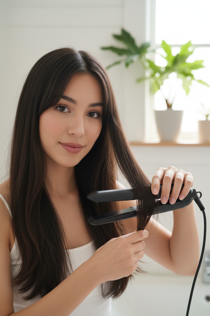 Wireless Mini Hair Straightener