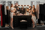 11 Drawers Vanity Set - Black