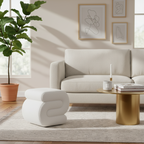 S-Shaped Vanity Stool