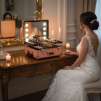 3 Tiers Rolling Makeup Train Case