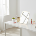 Compact Tabletop LED Makeup Mirror