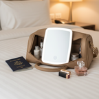 Compact Tabletop LED Makeup Mirror
