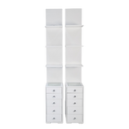 Glam & Glow Display Shelves With Drawers