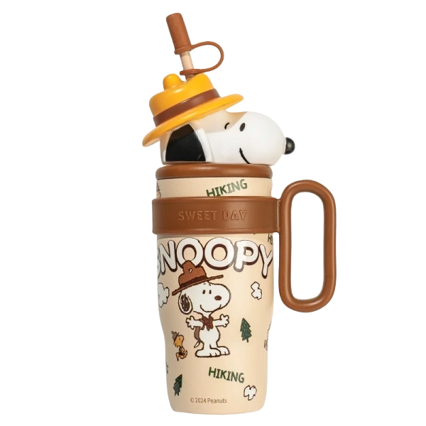 Snoopy Stainless Insulated Coffee Cup [800 ml]