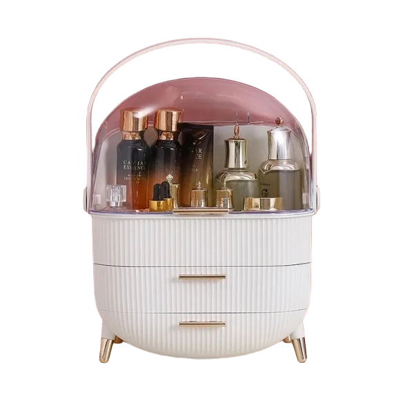 Large Capacity Makeup Organizer With Drawer