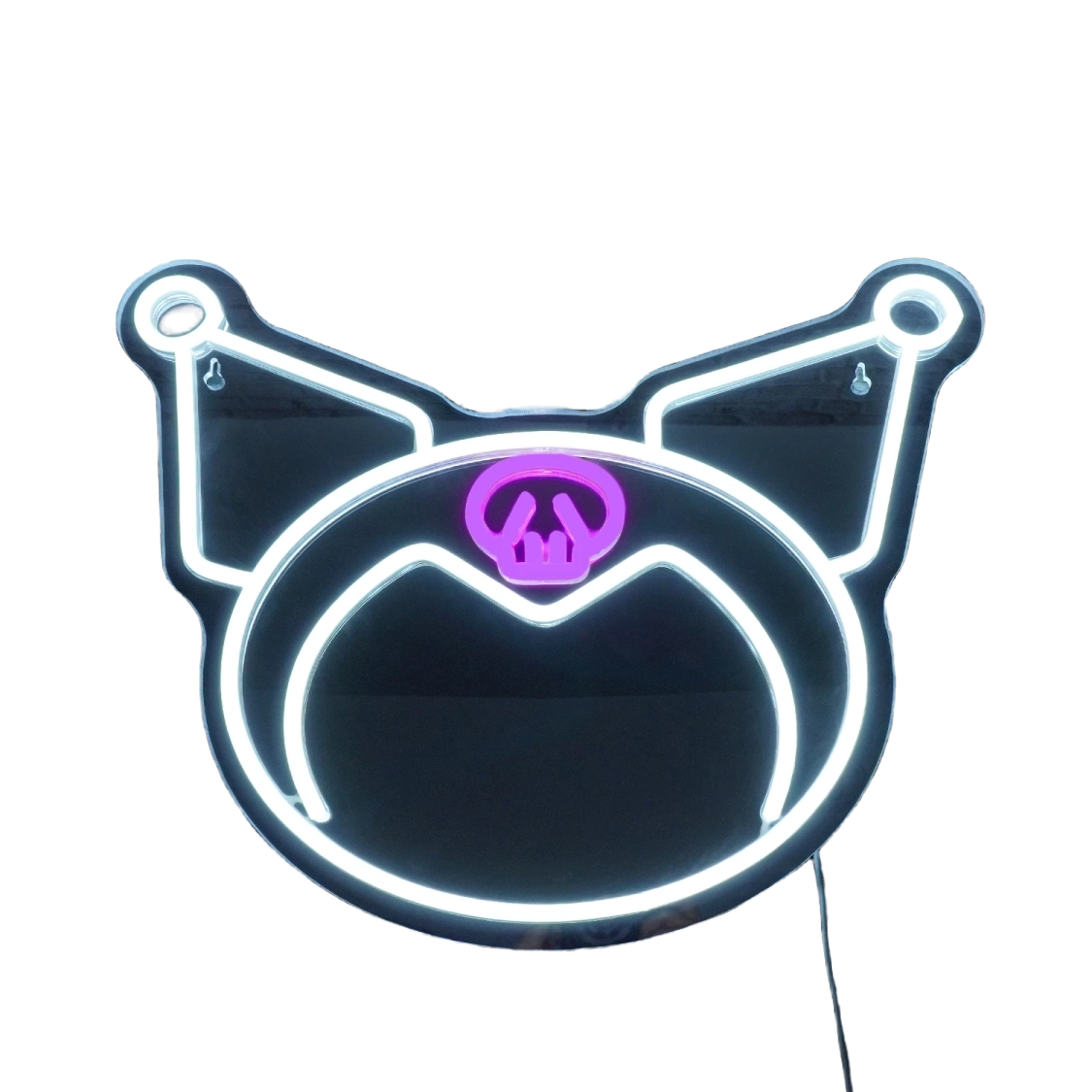 Kuromi Decor Mirror Neon Light