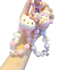 Cartoon Beaded Bag Keychain