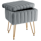 Makeup Dressing Stool With Storage Space