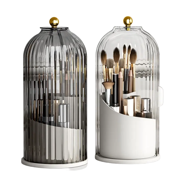 360° Rotating Makeup Brush Holder