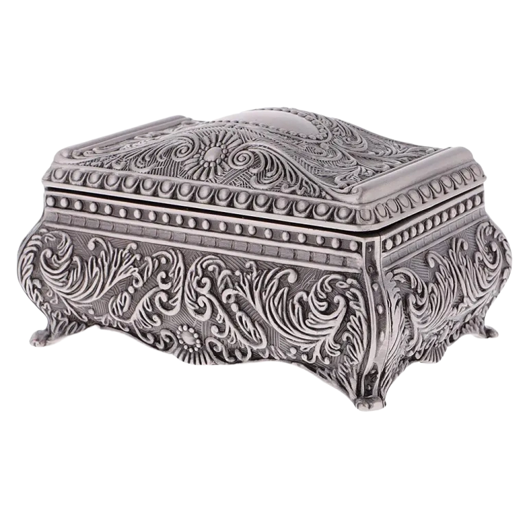 Retro Rectangle Jewelry Storage Box