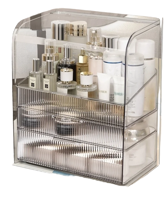 Luxury Dustproof Desktop Large Cosmetic & Makeup Organizer
