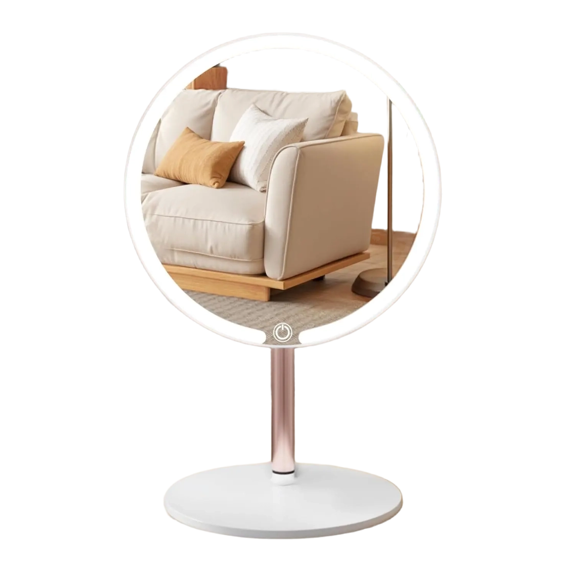 Portable Vanity Makeup Mirror With Touch Control