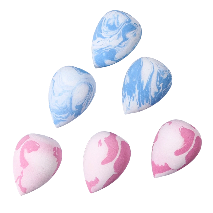 Ombre Multi-Use Makeup Sponges [6pcs ]