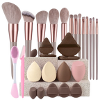 Professional Makeup Kit Brushes & Sponges [27pcs]