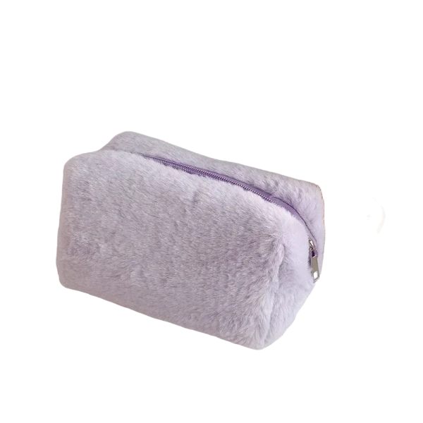 Fur Makeup & Cosmetic Travel Bag