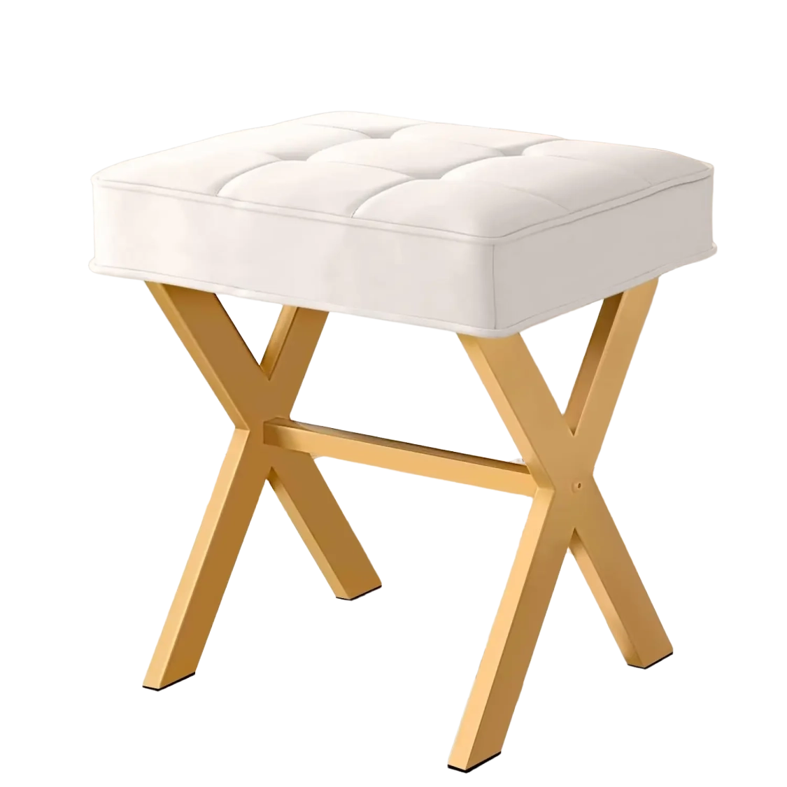 Vanity Desk Upholstered Cushion Stool