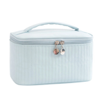 Pure Leather Portable Makeup Bag