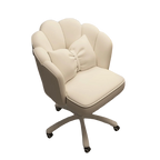 Velvet Petal Upholstered Vanity Desk Chair