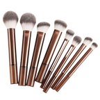 Professional Multifunctional Makeup Brush Set with Long-Handle [8Pcs]
