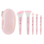 Premium Makeup Mini Brush Set With Pouch [5Pcs]