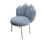 Vanity Desk Cat Paw Backrest Chair