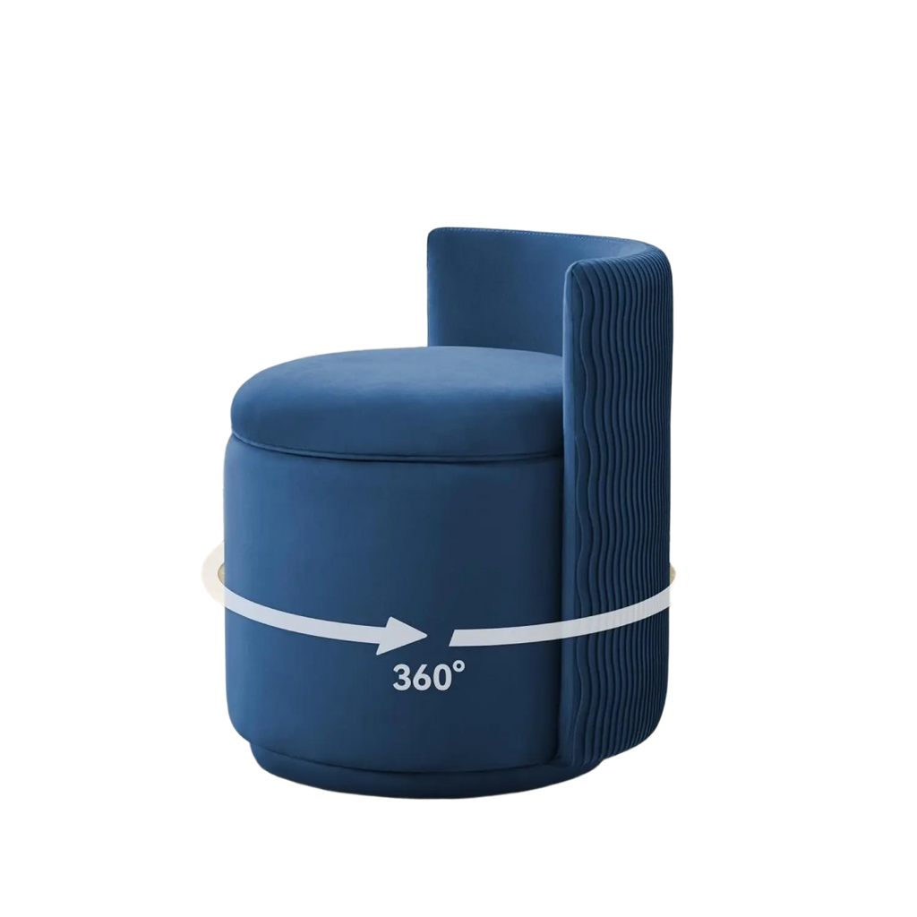360° Swivel Makeup Dressing Stool
