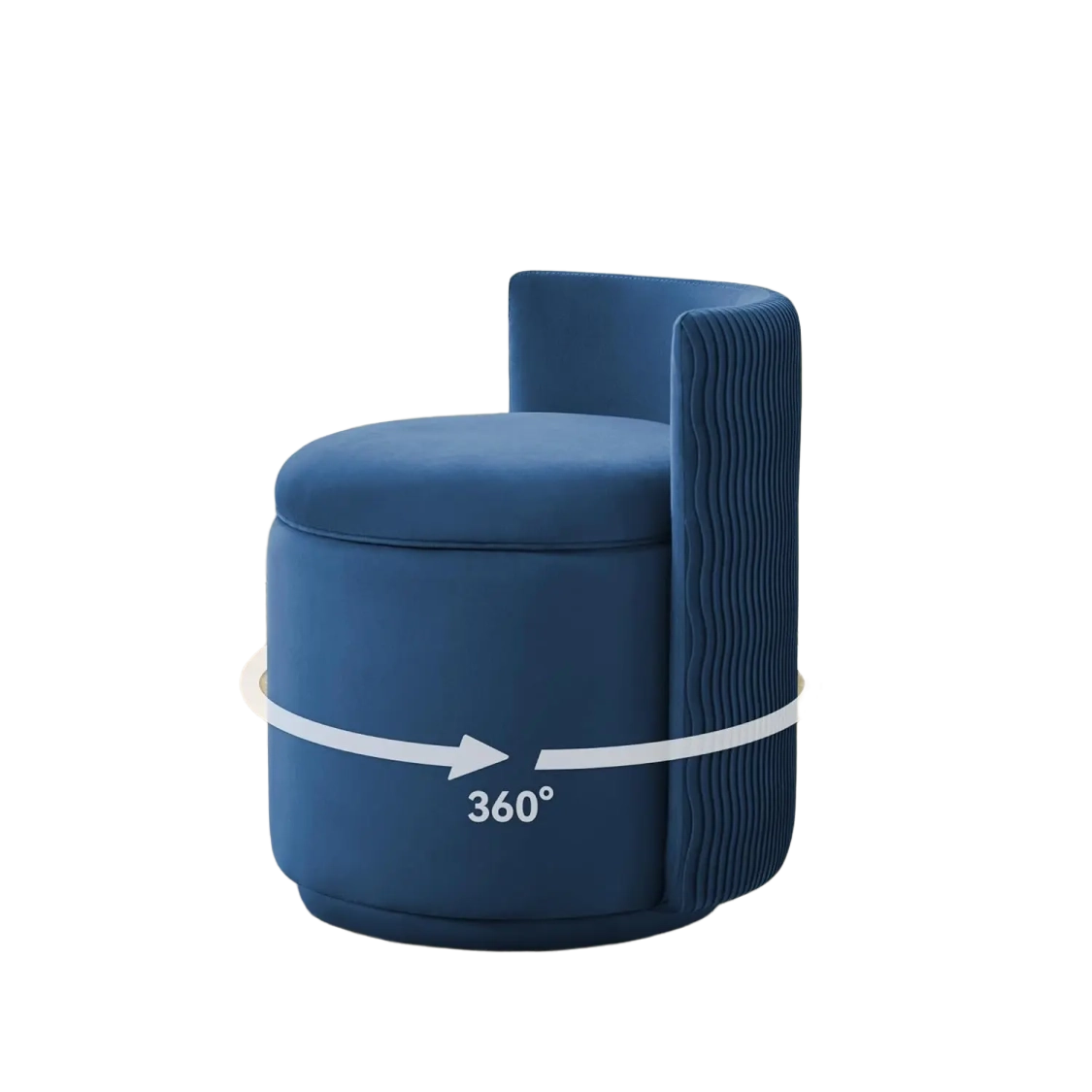 360° Swivel Makeup Dressing Stool