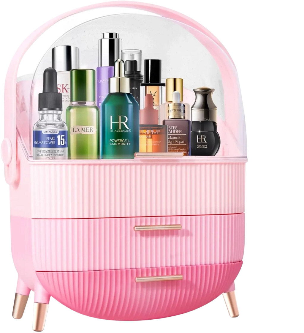 Makeup Organizers For Dressing Desk With Drawer