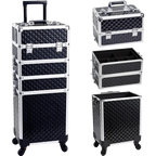 4 in 1 Rolling Makeup Train Case