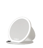 Compact Circular LED Makeup Mirror [7.28/8.66 inch]