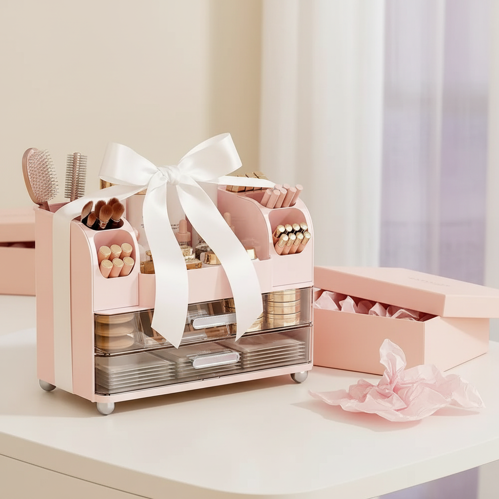 Makeup Organizer With 2 Drawers