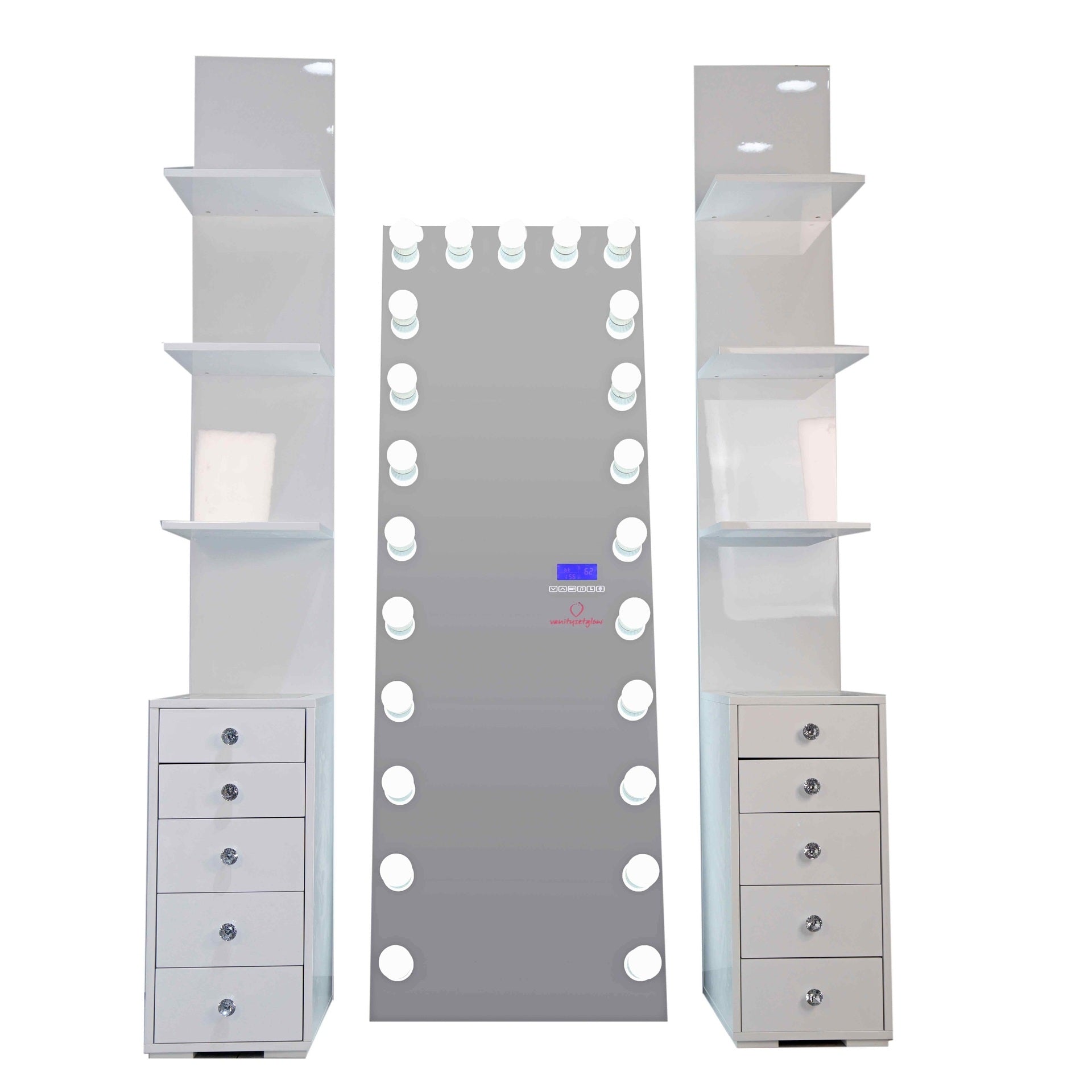 Glam & Glow Full Length Mirror With LED Lights