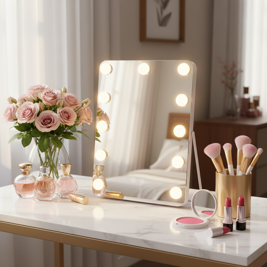 Hollywood Vanity Mirror With 11 LED Blubs - 14.6 Inches