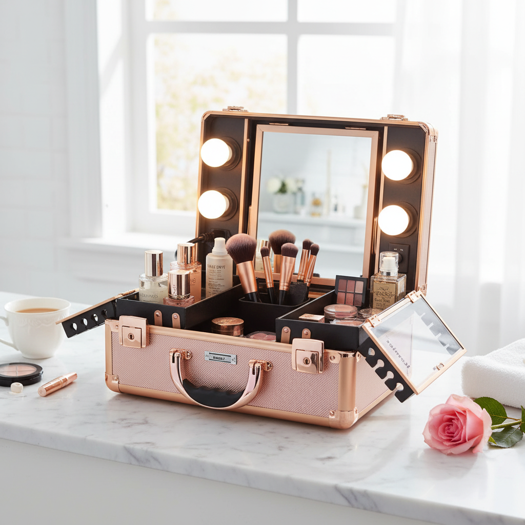 Professional Makeup Train Case