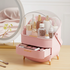 Large Capacity Makeup Organizers - Pink