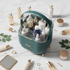 Large Capacity Makeup Organizers - Green