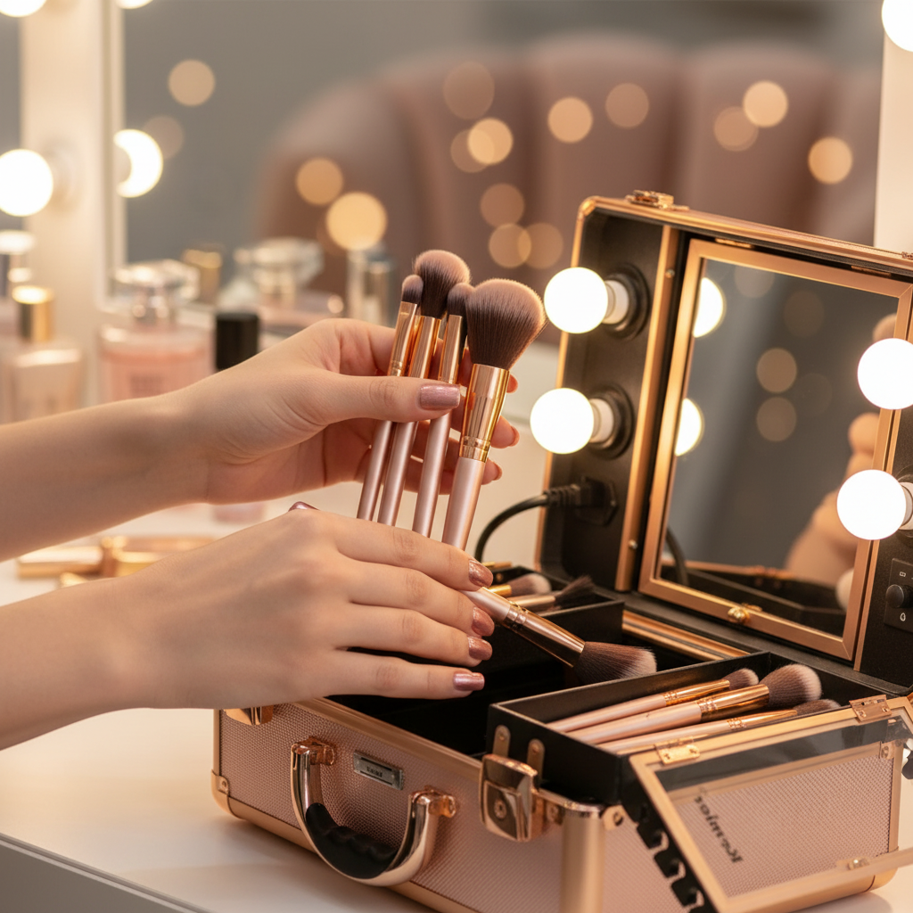 Professional Makeup Train Case