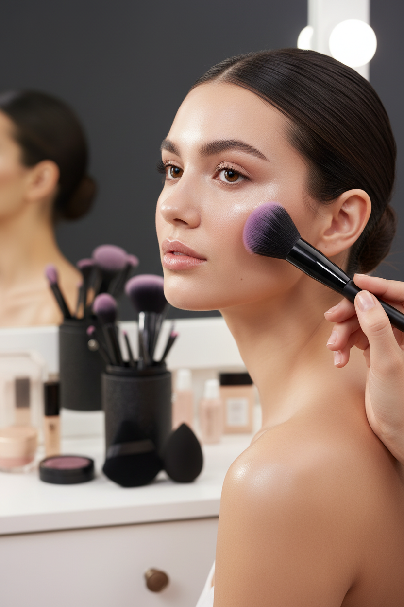 Makeup Brush Set - 17 Pcs