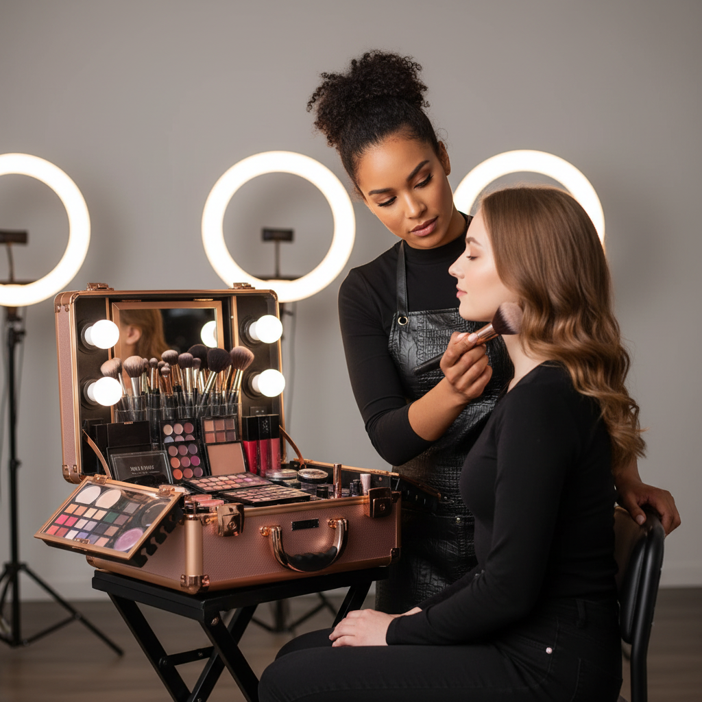Professional Makeup Train Case
