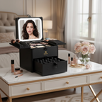 Dual Layer Makeup Case