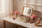 Makeup Case With LED Mirror - 11.4 Inches