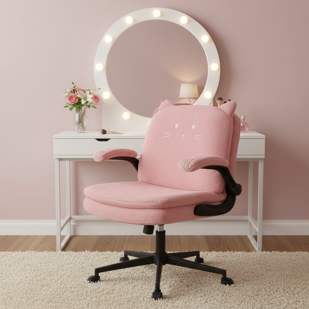 Criss Cross Vanity Chair with With 25" Seat