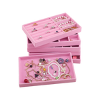 Jewelry Box Display Tray Set  | Drawer Organizer | 6 Pcs
